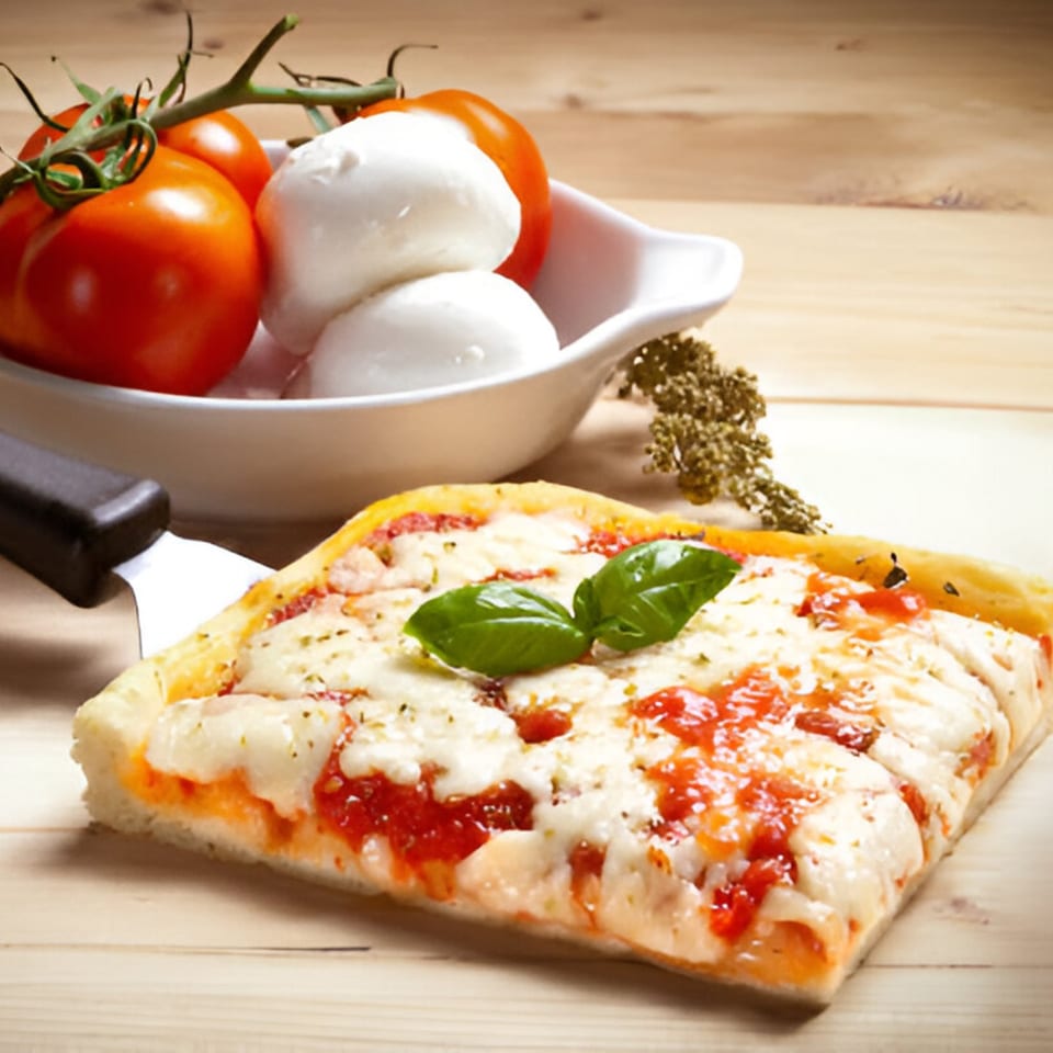 Try the Sicilian Cheese Pizza